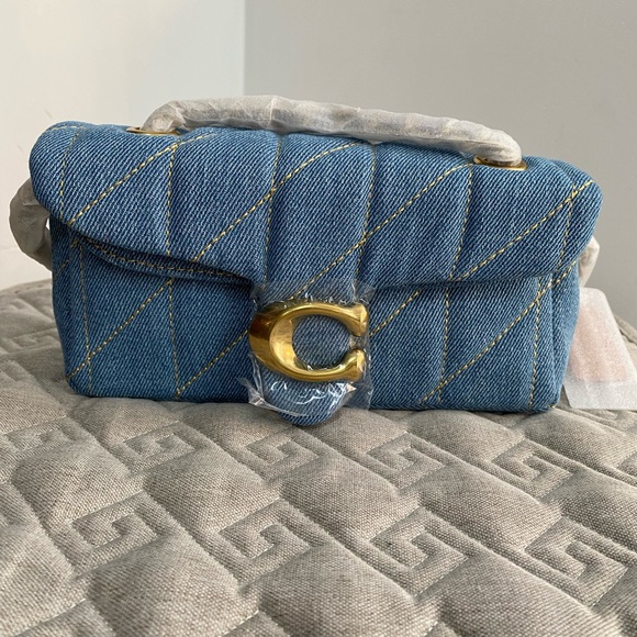 Coach Denim Tabby Shoulder Bag 20 - Picture 5 of 8